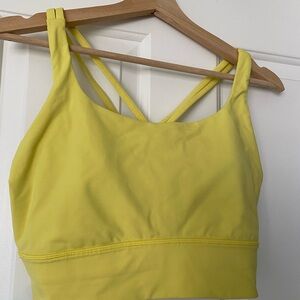 Lululemon Athletica Longline Energy Medium Support Sports Bra